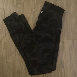 Lululemon Black Camo Align